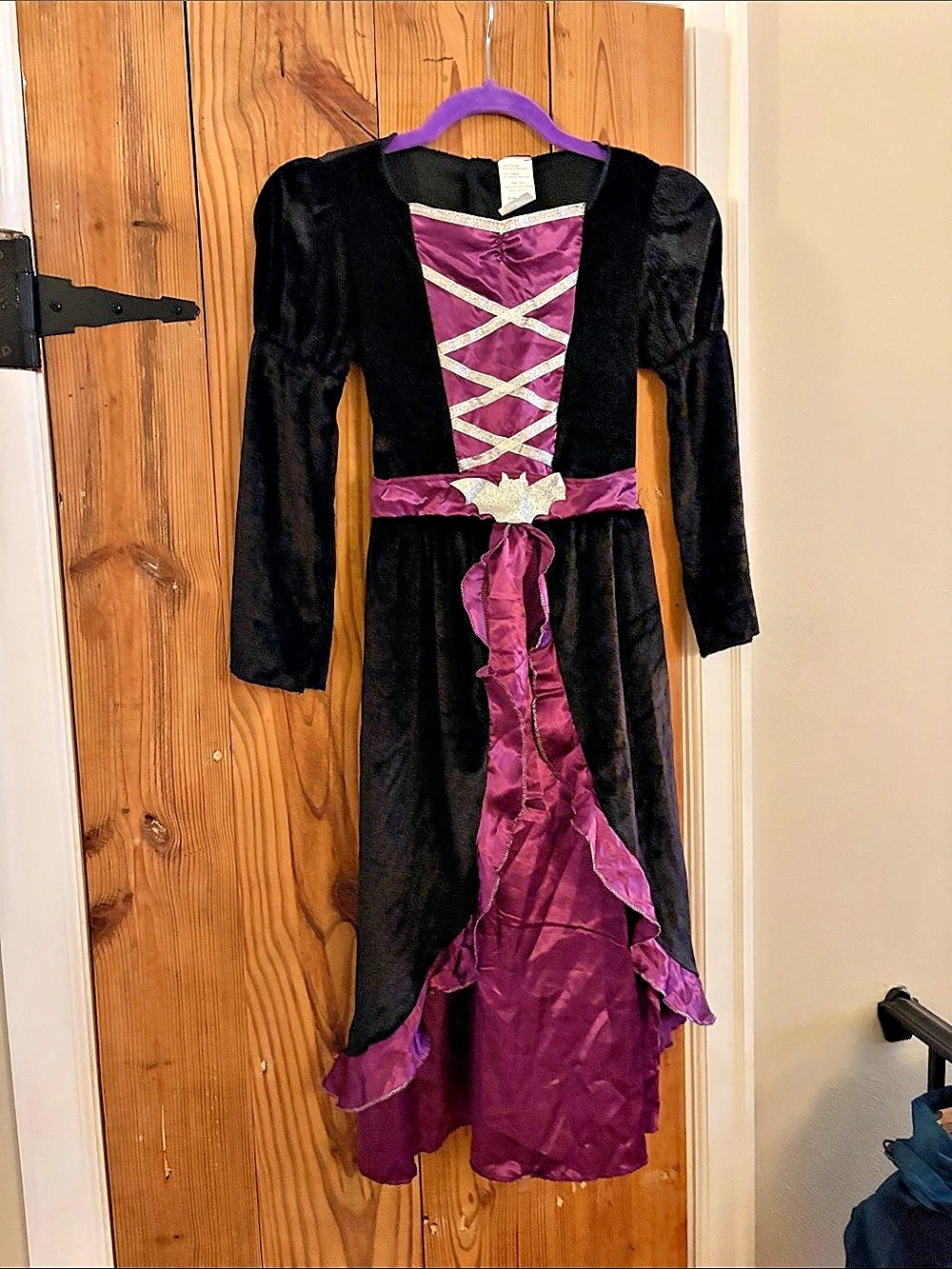 Kids Black & Purple Halloween Costume